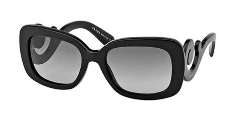 Prada Minimal Baroque Black Sunglasses PR 27OS